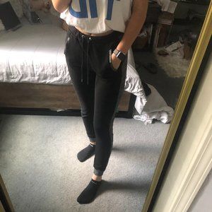 Black and Gray Joggers